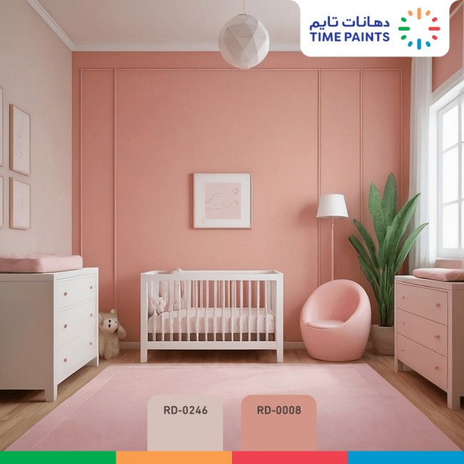 Colors for the little princess's room.